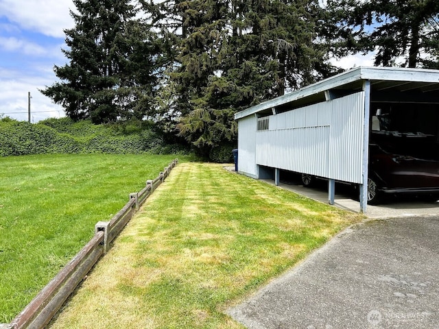 3411 28th Street Ct E Unit 81, Tacoma, WA 98443 - view of yard with a pole building