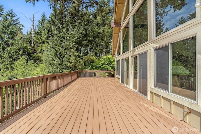 view of deck