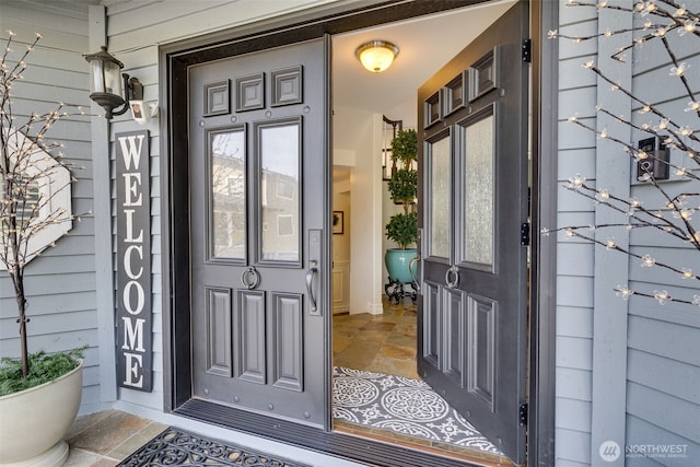view of property entrance