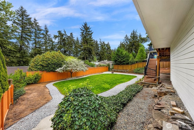 1626 106th Ave SE, Bellevue, WA 98004 - view of yard featuring a fenced backyard