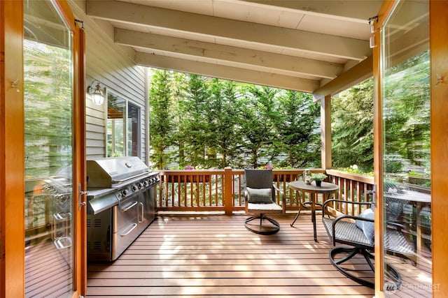 view of deck