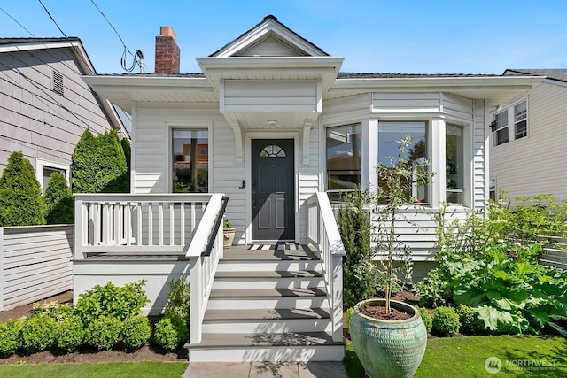 514 30th Ave E, Seattle, WA 98112 - view of front of home featuring a chimney