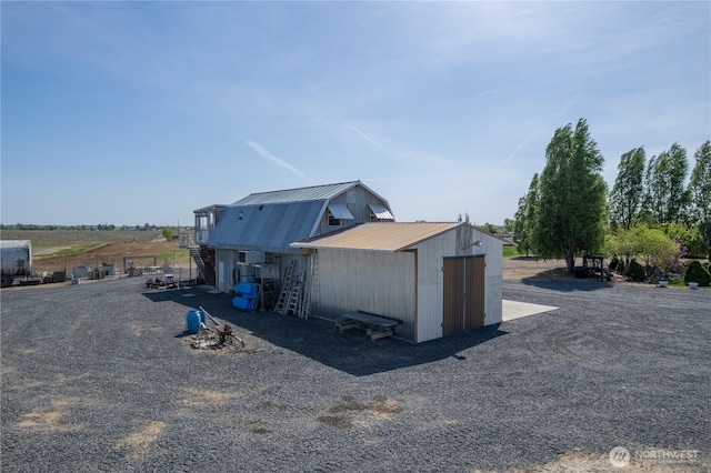 view of outbuilding featuring an outdoor structure