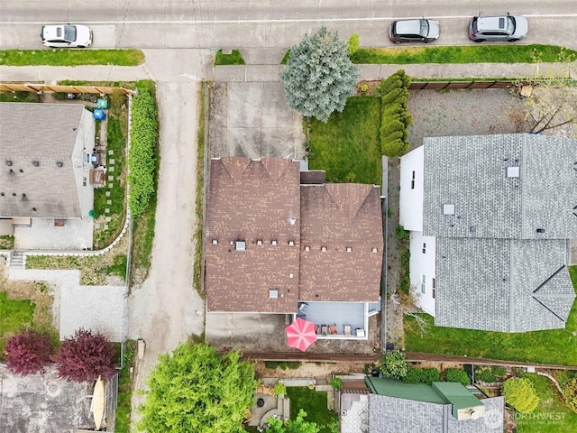 drone / aerial view