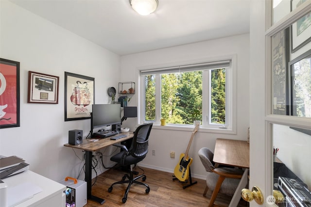 4375 Erin St, Port Townsend, WA 98368 - office space featuring wood finished floors and baseboards