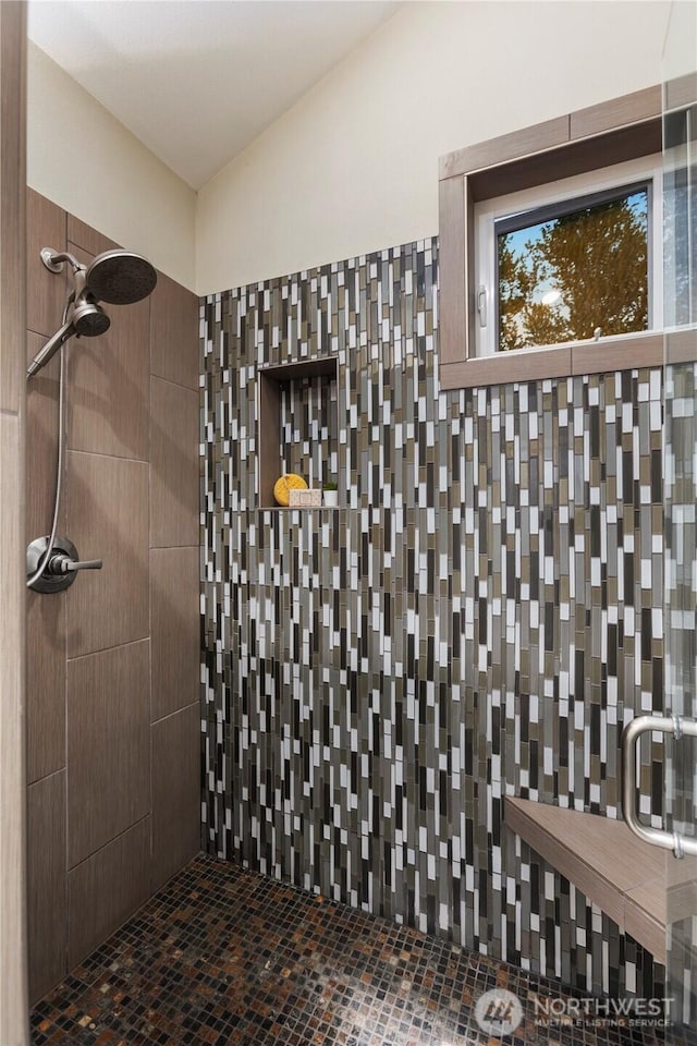 11508 SE 83rd St, Newcastle, WA 98056 - bathroom featuring tiled shower