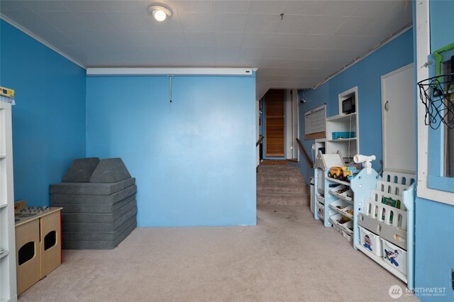 1705 36th St, Anacortes, WA 98221 - game room with carpet flooring