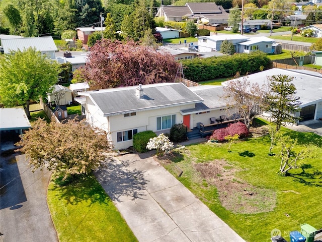 1705 36th St, Anacortes, WA 98221 - aerial perspective of suburban area