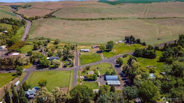 153 Biscuit Ridge Rd, Dixie, WA 99329 - aerial view of property's location featuring rural landscape