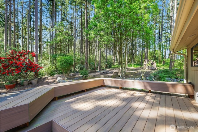 1614 Mckinnon Dr, Oak Harbor, WA 98277 - view of wooden terrace