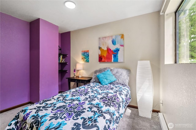4715 NE Thunder Ln, Poulsbo, WA 98370 - carpeted bedroom featuring baseboards