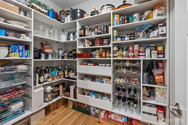 view of pantry