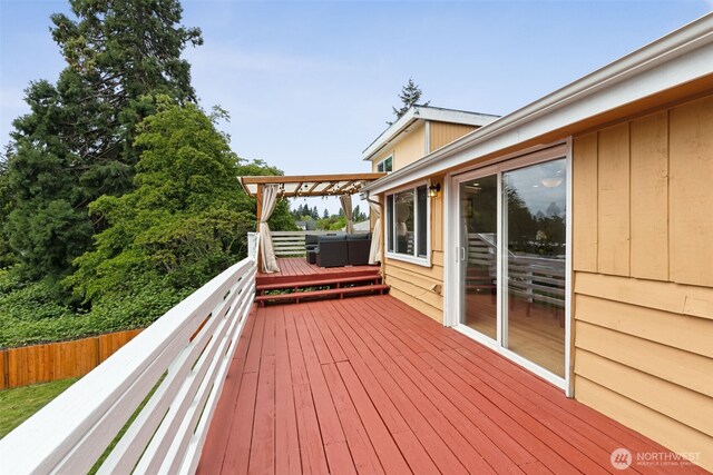 view of deck