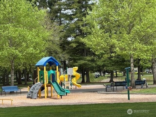 view of communal playground