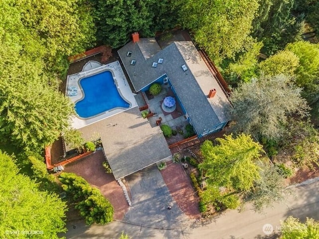 aerial view