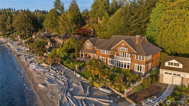 9325 Fauntleroy Way SW, Seattle, WA 98136 - bird's eye view with a water view