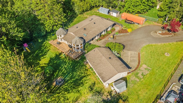 drone / aerial view
