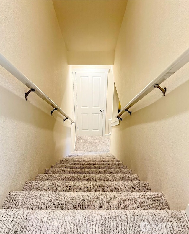 view of staircase