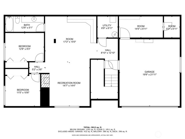 2716 58th Street Ct NW, Gig Harbor, WA 98335 - floor plan