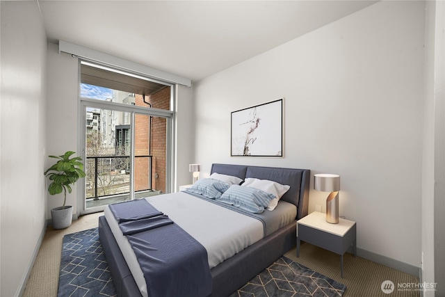 10610 NE 9th Pl Unit G403, Bellevue, WA 98004 - bedroom with carpet and baseboards