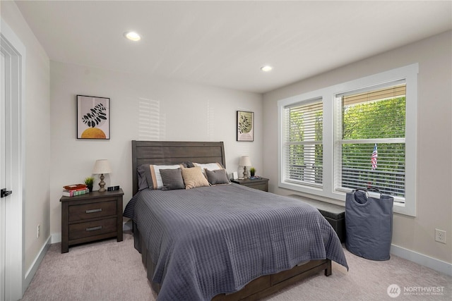 3315 N 35th St, Tacoma, WA 98407 - carpeted bedroom with baseboards and recessed lighting