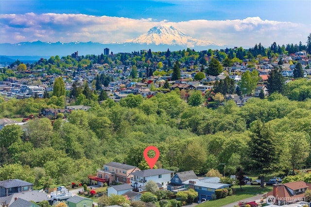 3315 N 35th St, Tacoma, WA 98407 - birds eye view of property featuring a residential view