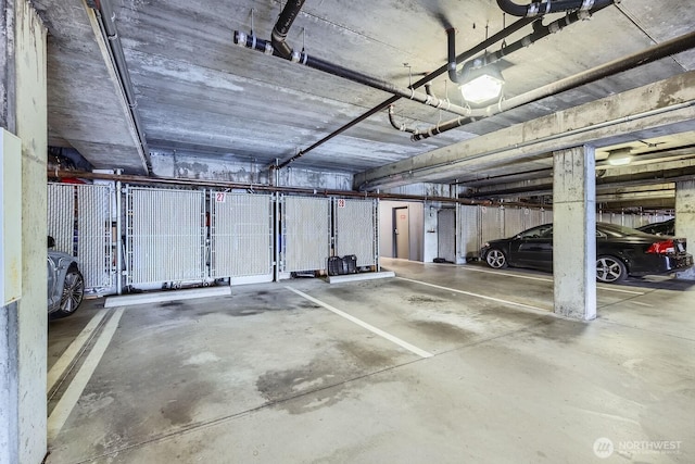 320 E 32nd St Unit 105, Tacoma, WA 98404 - view of parking garage