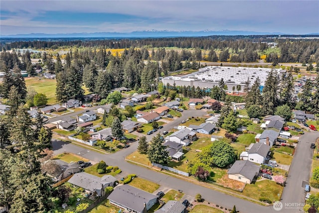 1300 Rhododendron Ct NE, Olympia, WA 98516 - aerial view of residential area with a forest