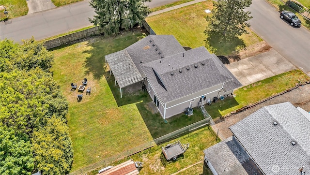 1300 Rhododendron Ct NE, Olympia, WA 98516 - view from above of property