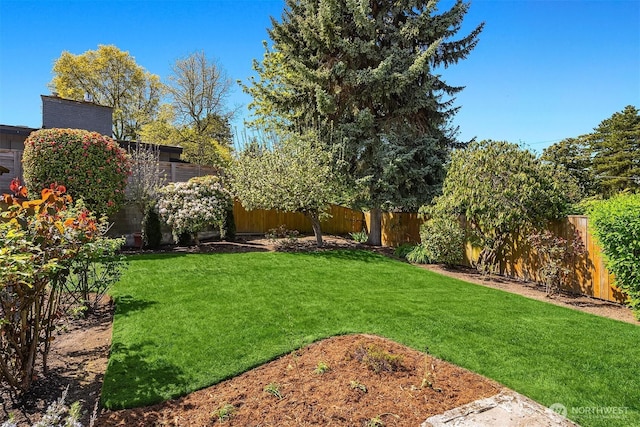 9750 SE 41st St, Mercer Island, WA 98040 - view of yard with a fenced backyard