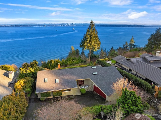 10837 Bill Point Blf NE, Bainbridge Island, WA 98110 - aerial view with a water view