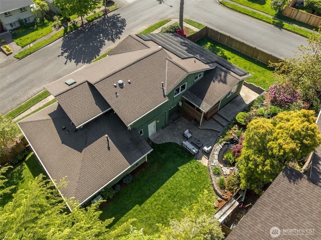 bird's eye view