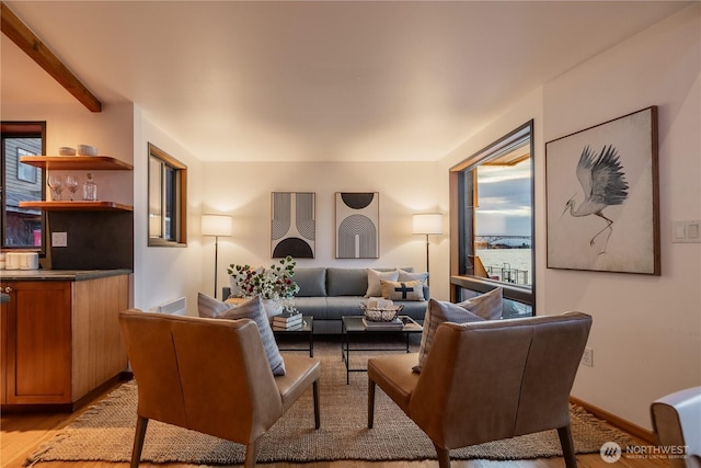 2235 Fairview Ave E Unit 12, Seattle, WA 98102 - living area with light wood-type flooring