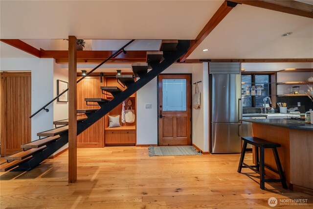 2235 Fairview Ave E Unit 12, Seattle, WA 98102 - interior space with wood finished floors and baseboards