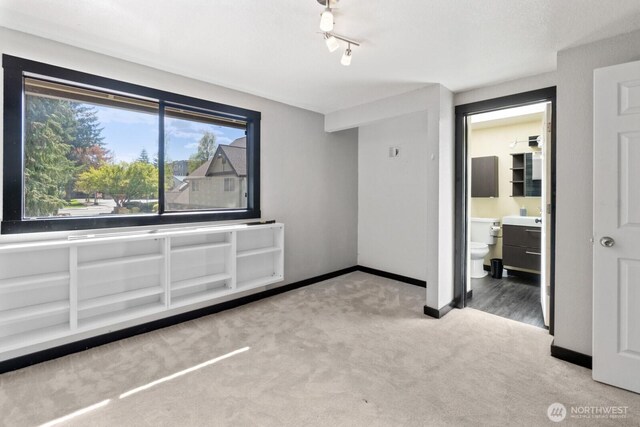 interior space with baseboards