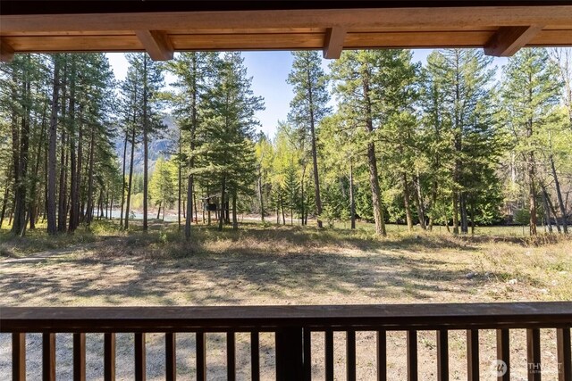 225C Lost River Rd, Mazama, WA 98833 - view of deck