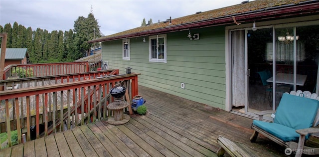 view of deck