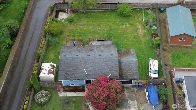 drone / aerial view