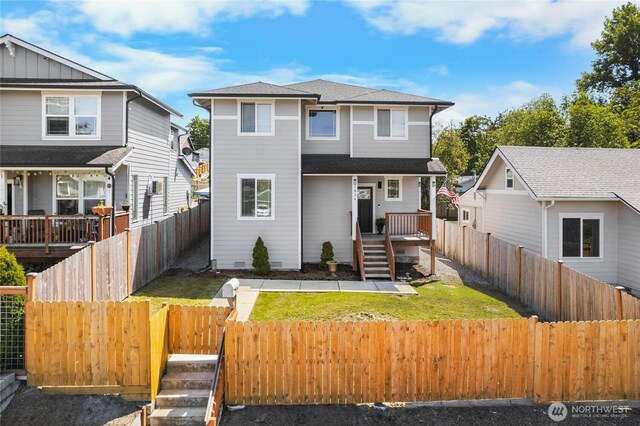 1824 E Fairbanks St, Tacoma, WA 98404 - view of front facade featuring a shingled roof