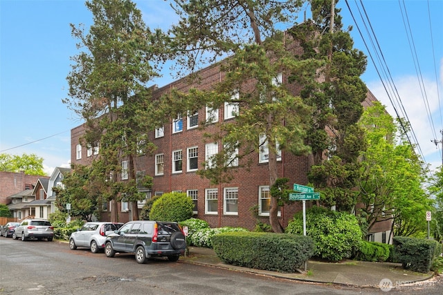 view of property