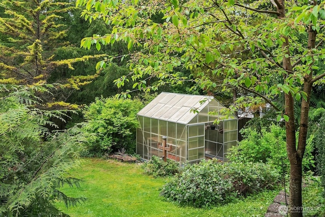 view of greenhouse
