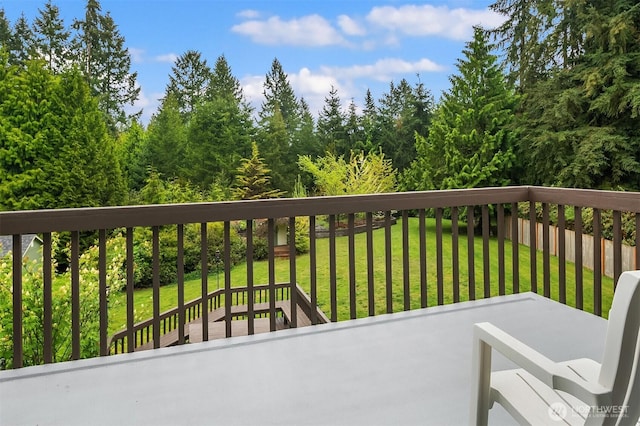 balcony featuring a patio
