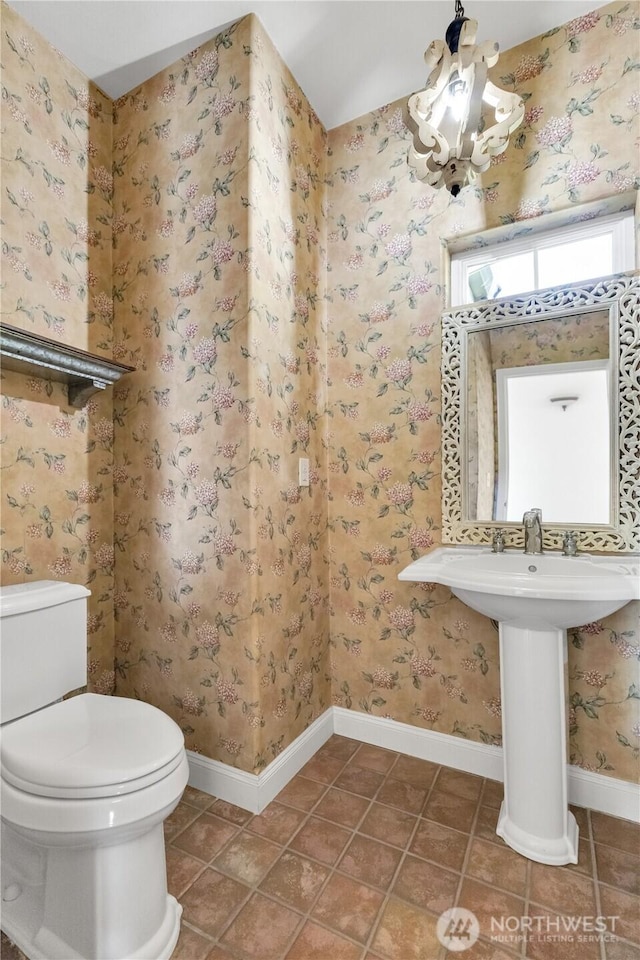 10910 48th Street Ct E, Edgewood, WA 98372 - half bathroom with tile patterned floors and baseboards
