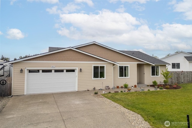 802 SE Cody St, Rainier, WA 98576 - single story home featuring driveway and an attached garage