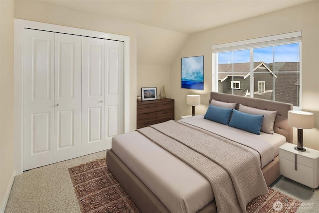 365 NE Denny Way, Issaquah, WA 98029 - bedroom featuring a closet and vaulted ceiling