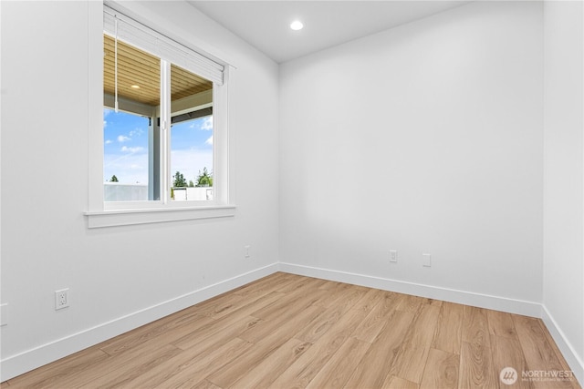 1200 E Georgia Ln, Everson, WA 98247 - unfurnished room featuring wood finished floors and recessed lighting