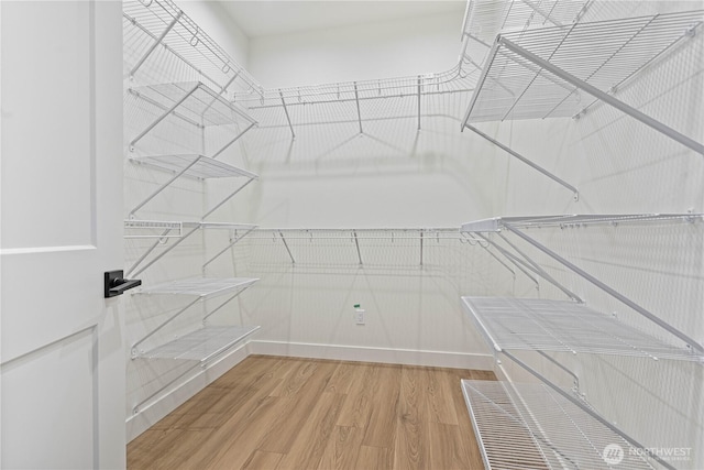 1200 E Georgia Ln, Everson, WA 98247 - walk in closet with wood finished floors