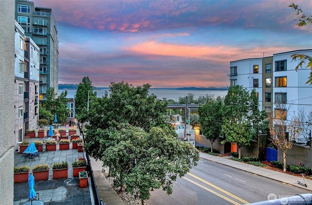 2801 1st Ave Unit 113, Seattle, WA 98121 - balcony featuring a water view