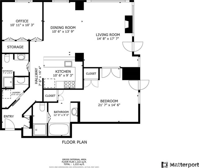 2801 1st Ave Unit 113, Seattle, WA 98121 - room layout