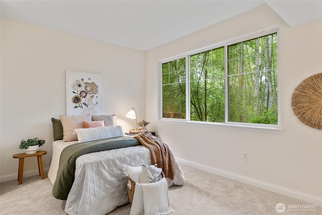 9229 122nd Ct NE Unit 13, Kirkland, WA 98033 - carpeted bedroom featuring baseboards and multiple windows